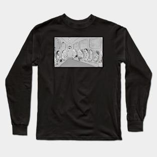 On the train Long Sleeve T-Shirt